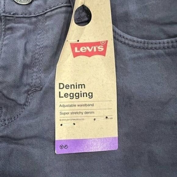 NWT Levis Denim Legging gray and pink size 14 reg - Picture 8 of 9